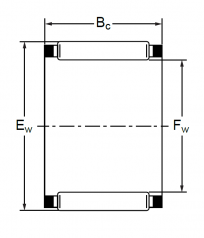 Подшипник Серия K и KT (подшипники без колец) Подшипник K 18x24x16 (KT) по выгодным ценам Орёл